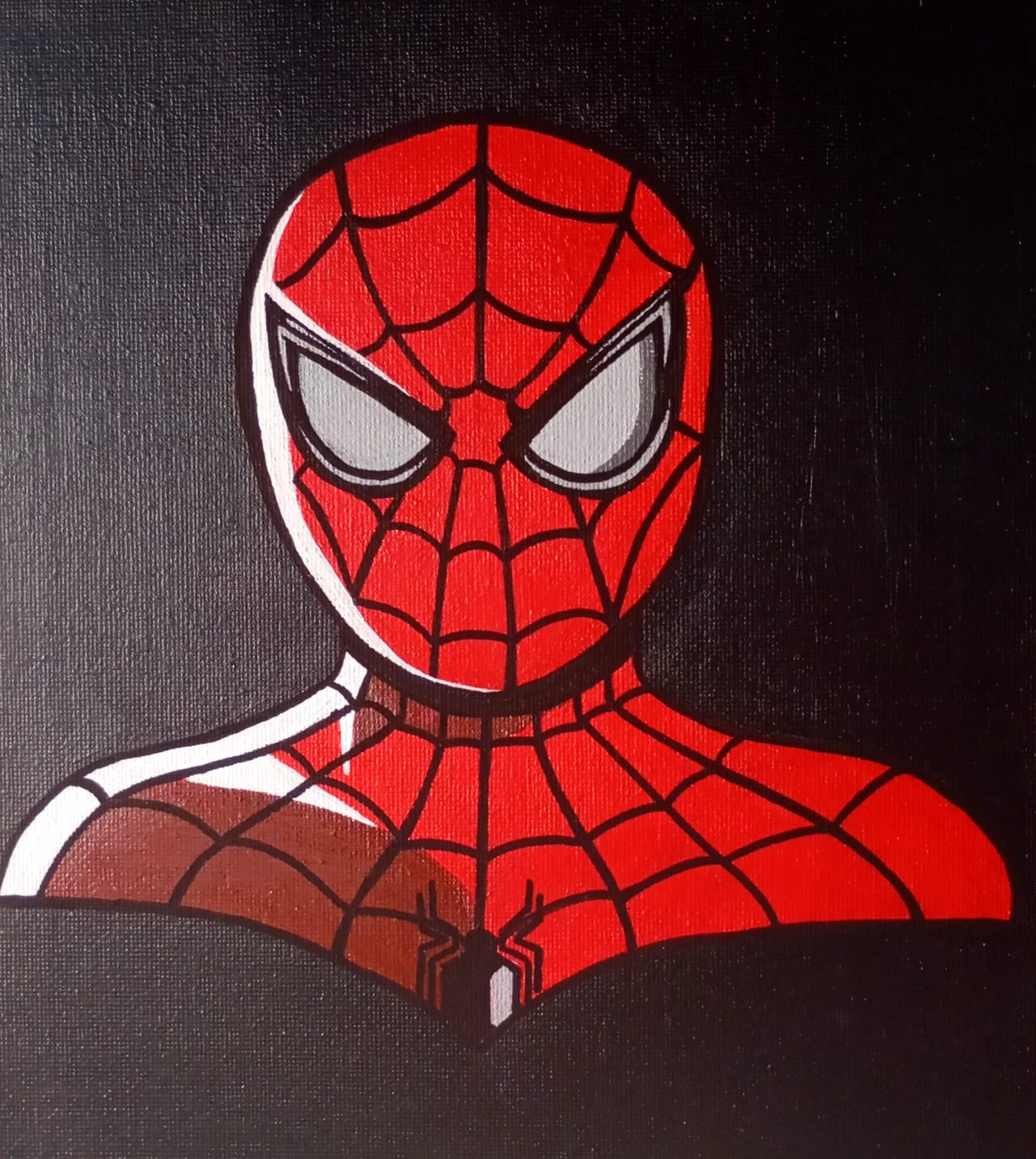 Pintura Spiderman